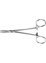 BABY-CRILE HAEMOSTATIC FORCEPS CURVED 140MM