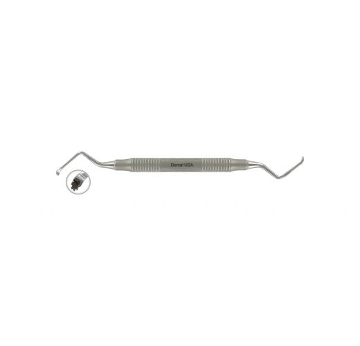Curette 86AS serrated Angle 3,3 mm
