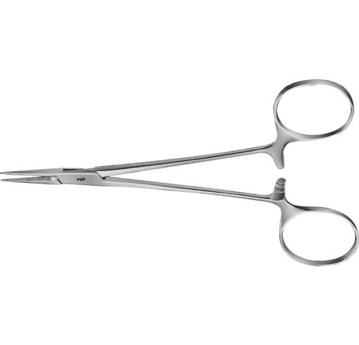 MICRO-HALSTED FORCEPS CVD. 1X2T. 125MM
