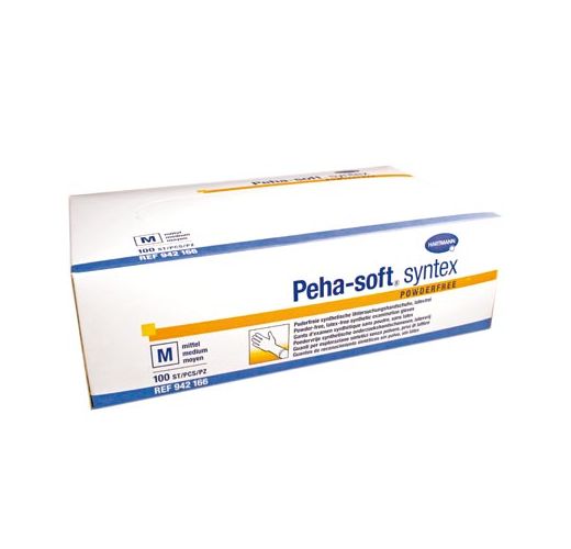 Guante de vinilo elástico Peha-Soft Syntex c/100 